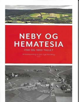 Omslag - Neby og Hematesia. 1700 og 1800 tallet