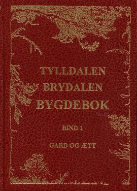 Omslag - Tylldalen Brydalen bygdebok Bind 1