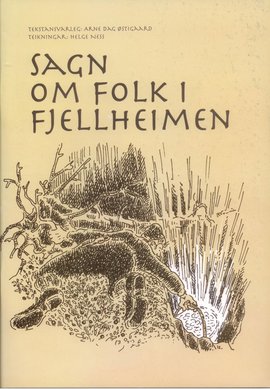 Omslag - Sagn om folk i fjellheimen